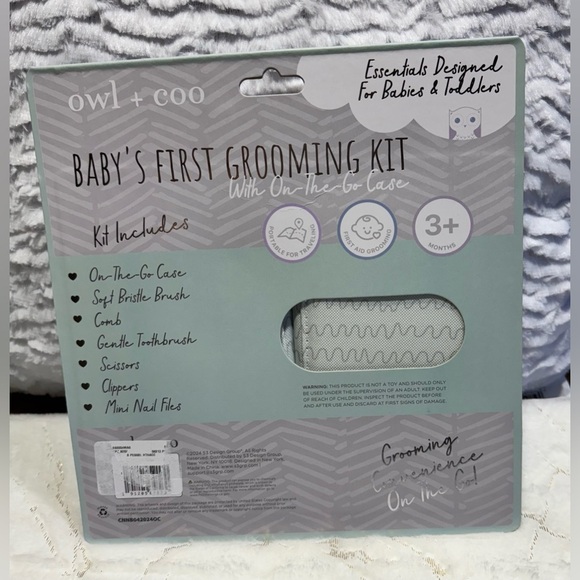 Baby Grooming Kit - Mint and White unisex - Picture 2 of 4